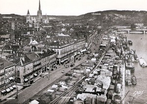 Rouen en 1930